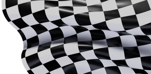 High-quality checkered flag image. Perfect for sports, racing, victory, and success themes.