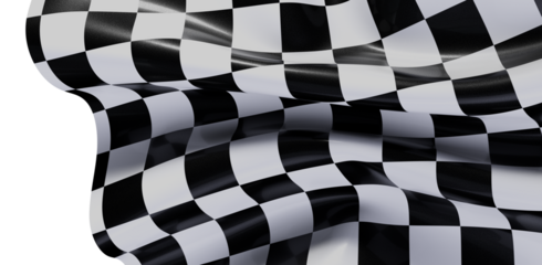 High-resolution checkered flag image. Perfect for sports, racing, victory themes.