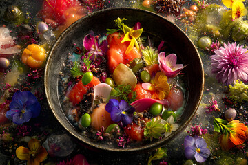 An Exploration of CulinaryCreativity: Mastering the rt of Food Plating and Preentation for an Enhanced Dning Experience.