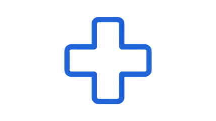 Medical cross symbol representing health, care, and emergency services, a universal sign for hospitals and clinics, ideal for healthcare related designs