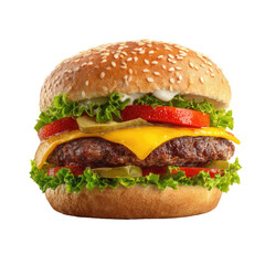Close-up of a cheeseburger (1)