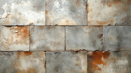 Textured Gray Tile Background with Neutral Concrete Finish