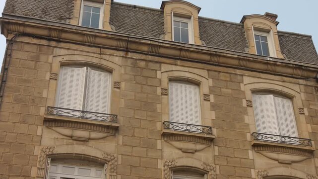 Elegant architecture in Brive, France, showcases historic charm