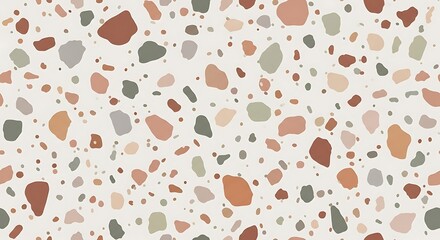 Terrazzo Pattern Wallpaper/Background A Chic and Modern Design for Stylish Decor and Creative Applications