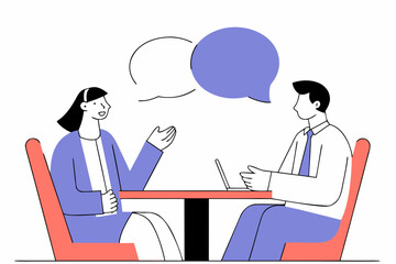 business people in office