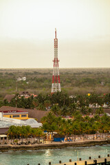 Obraz premium tv tower in the morning