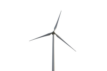 Clean energy solutions for a sustainable future featuring a wind turbine, a symbol of progress toward renewable power and a greener planet
