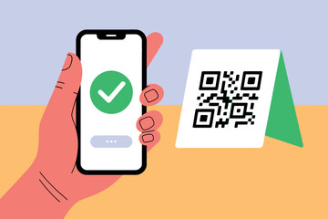 Modern mobile payment app scan qr code for seamless transactions and digital ticketing solutions