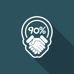 Discount label icon