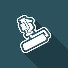 Painter roll symbol © Myvector