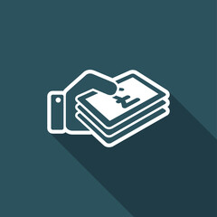 Money icon - Sterling