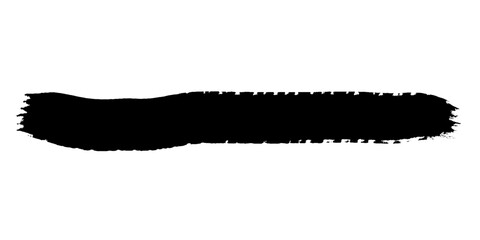 abstract grunge background. black brush paint, white background. Messy black paint  isolated, vector ink brush stock illustration,