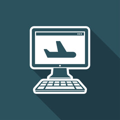 Airline web services icon