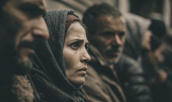 Somber Faces in a Crowd - A Study in Human Emotion.