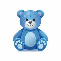 Obraz premium Teddybär in blau