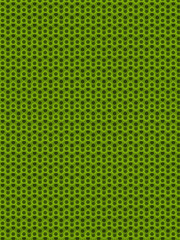 Vibrant lime green abstract hexagonal line art pattern background for futuristic technology and modern science concepts, a creative digital graphic design.