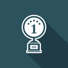 Triumph cup - Vector web icon