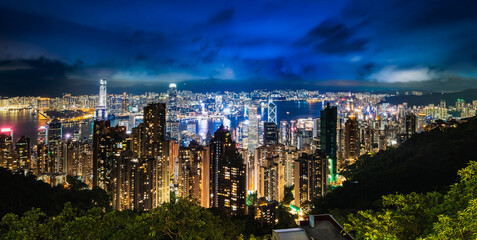 香港　100万ドルの夜景