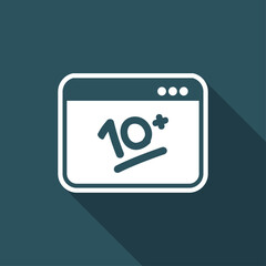 10+ Top performance -  Vector flat icon