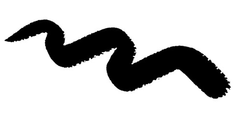 Black brush stroke background isolated on white background. Vector brush stock, grunge black and white paint Background, Abstract liquid shapes. Vector illustration. 