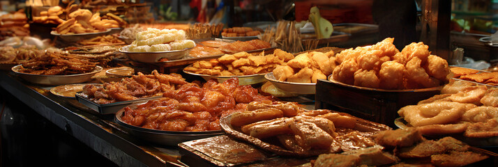 Exploring Crispy Delights:A Journey through the Worl of Fried Food Street Markts