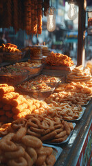 Exploring Crispy Delights:A Journey through the Worl of Fried Food Street Markts