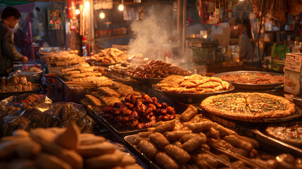 Exploring Crispy Delights:A Journey through the Worl of Fried Food Street Markts