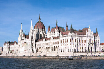 Naklejka premium Hungarian Parliament, Budapest