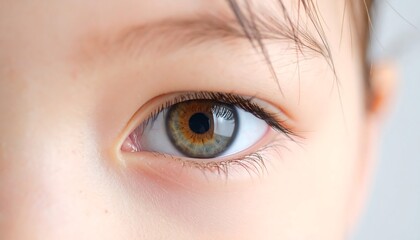 Obraz premium Close-up of a child's eye