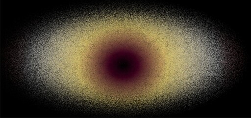 Abstract Gradient Illusion Glow with Dark Center Effect.