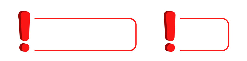 Bright red 3d question and exclamation marks, perfect for adding emphasis in communication design projects.