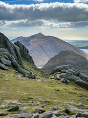 Alone in the Mourne  Mountains