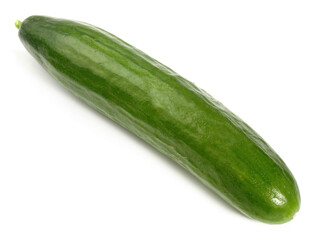 Fresh Cucumber isolated on white Background