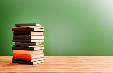 Stack of books 