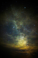 Clouds on a Quebec night sky