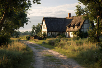 Charming Farmhouses in theCountryside: Embracing Rusic Beauty and Serene Landsapes