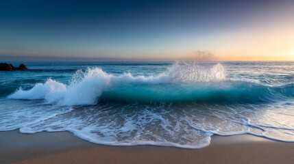 Planet Earth with clean air and nature relying on renewable resources. Ecological concept of alternative sustainable energy for an ecologically clean planet.  ecology and environmental protection