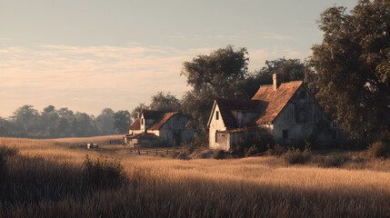 Charming Farmhouses in theCountryside: Embracing Rusic Beauty and Serene Landsapes