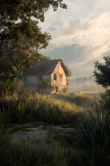 Charming Farmhouses in theCountryside: Embracing Rusic Beauty and Serene Landsapes