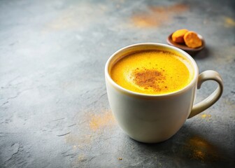 Turmeric Latte in Ceramic Mug