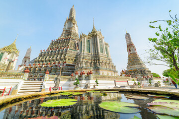Awesome view of Wat Arun in Bangkok, Thailand