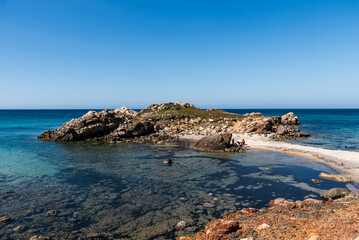 Seascape view from the north of Tunisia