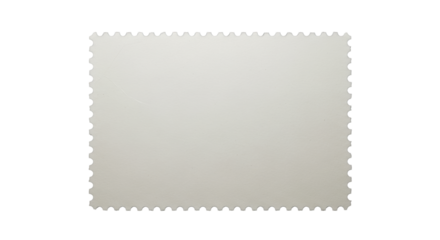 Extreme macro close-up of blank, off-white vintage postage stamp reverse side with aged texture, perforated edges, on deep black background, concept of vintage authenticity