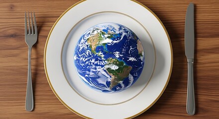 Earth on a plate: A global perspective on food, sustainability, and environmental awareness