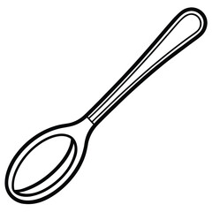 Illustration of a soup spoon