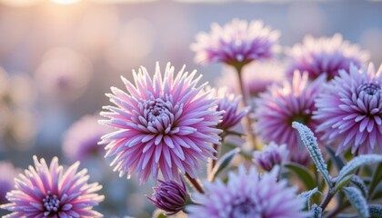 Obraz premium purple thistle flower