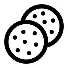 Black and white vector image showing a stylized rickshaw with a speech bubble next to it in simple style