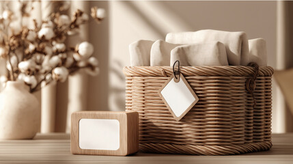 Cozy Home Spa and Storage Mockup