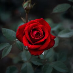 red rose 