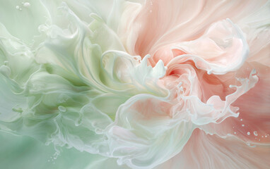 Retro style floral texture art background
